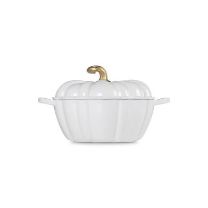Le Creuset Braadpan Pompoen Wit 24cm