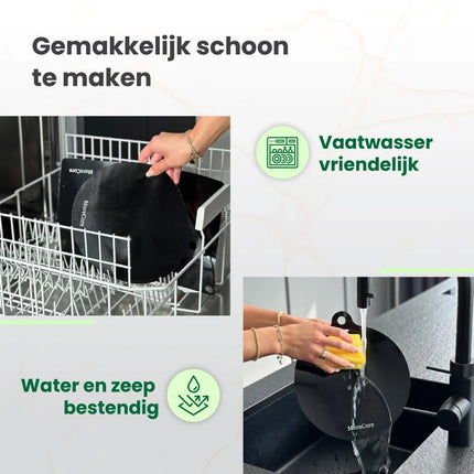 MoreCore Inductie beschermers 6-delig schoonmaken