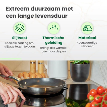 MoreCore Inductie beschermers 6-delig koken