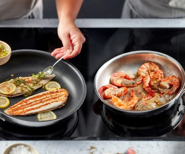 Wok Non-Stick Pan 304 Rvs Minder Rook Multifunctionele Wok Non-Stick Pan 304 Rvs Minder Rook Multifunctionele