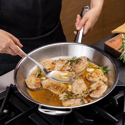 Fissler M5 Pro-Ply RVS koekenpan 5-ply