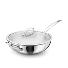 GreenPan Premiere 5-ply wokpan 30cm RVS