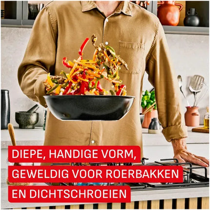 Tefal Excellence keramische Wok 28cm