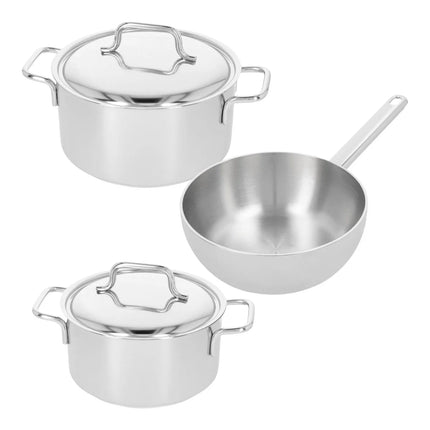 Demeyere Apollo 7 RVS Pannenset 3-delig
