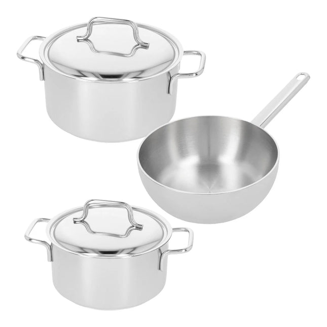 Demeyere Apollo 7 RVS Pannenset 3-delig