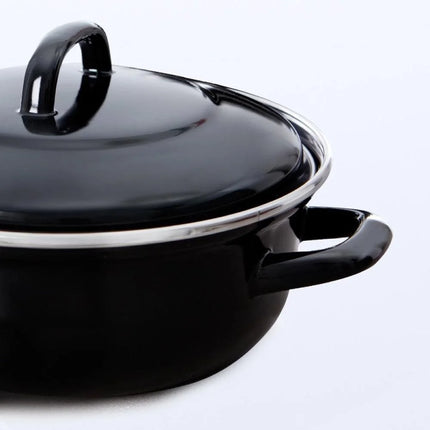 BK Fortalit Braadpan 24 cm - zwart oor