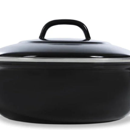 BK Fortalit Braadpan 24 cm - zwart vooraanzicht