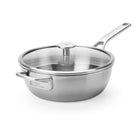 BK Maestro Triply RVS Sauteuse - Hapjespan 24 cm