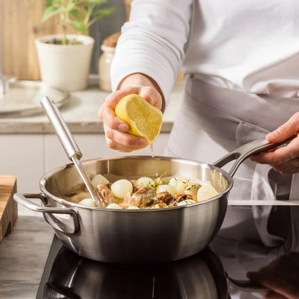 BK Maestro Triply RVS Sauteuse - Hapjespan 24 cm