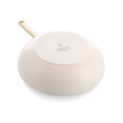 BK Sublim Wokpan Cream White 28cm