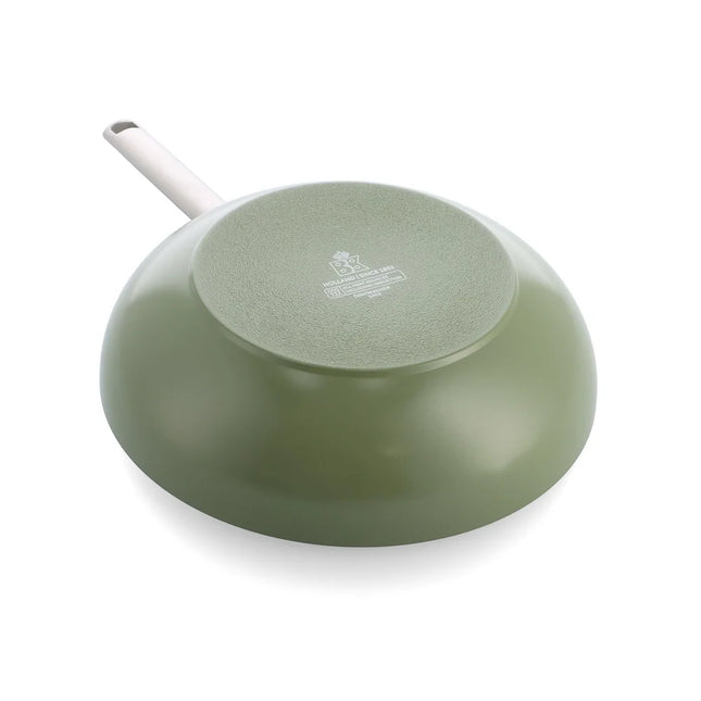 BK Sublime Wokpan Olive Green 28cm