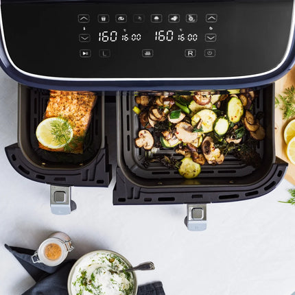 BK Supreme Airfryer XXXL 9L (3+6L) - PFAS vrij