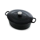 BK Bourgogne Braadpan Gietijzer - Jet Black