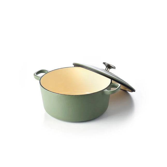 BK Bourgogne Braadpan Gietijzer - Olive Green