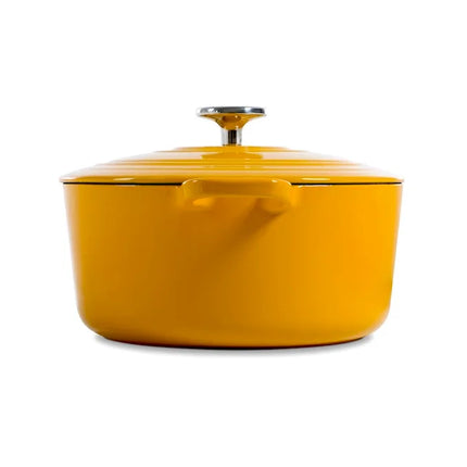 BK Bourgogne Braadpan Gietijzer - Sunny Yellow
