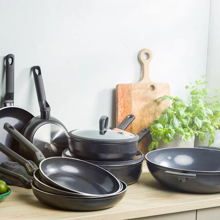 BK Q-linair Master pannenset - 9 delig - RVS