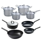 BK Q-linair Master pannenset - 8 delig - RVS