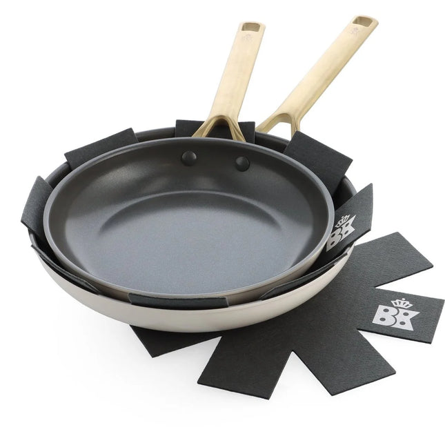 BK Sublime Koekenpannenset Crème 24 & 28 cm