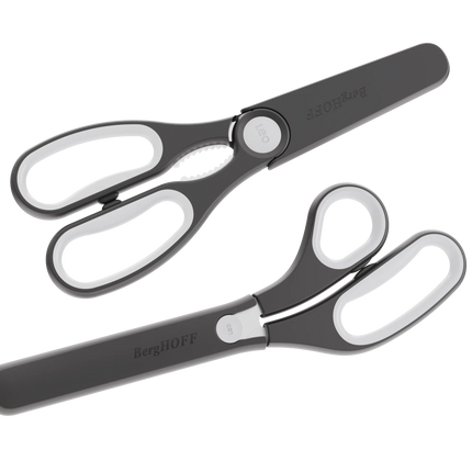 Leo Graphite Keukenschaar met magnetische hoes 26cm