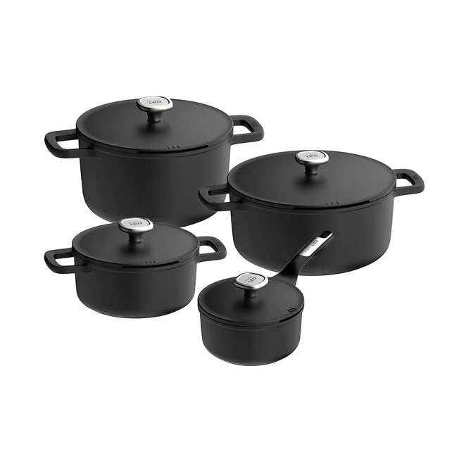 BergHOFF Leo Phantom Pannenset - 4 Delig | Met Gratis Bakspaan