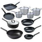 BK Q-linair Master pannenset - 11 delig - RVS
