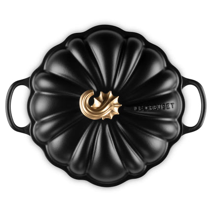 Le Creuset Braadpan Pompoen Mat Zwart 24cm / 3.7L
