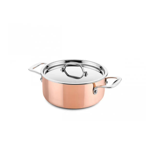 Ducq koperen kookpan met deksel