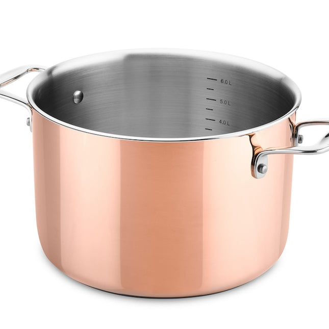 DUCQ Koperen Pannenset - 6 Delig