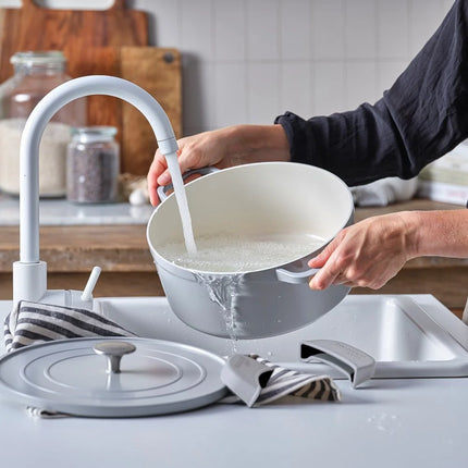 Dagelijkse Kost Proline lichtgewicht Braadpan Wit 26 cm afwassen