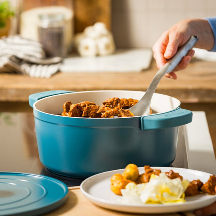 Dagelijkse Kost Proline lichtgewicht Braadpan Blauw 26 cm eten