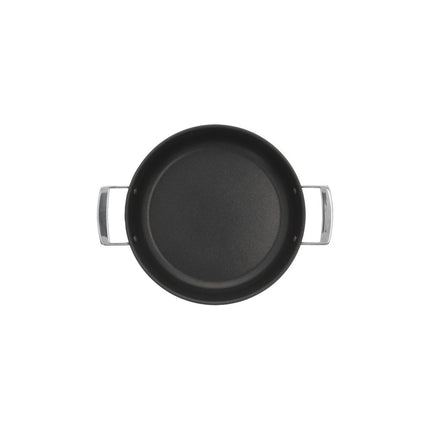 Demeyere Alu Pro 5 Duraslide Titanium Kookpan met RVS Deksel 28 cm bovenzijde