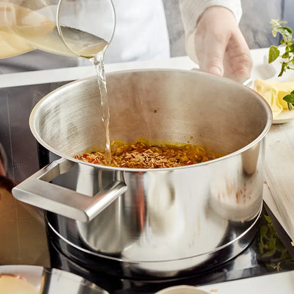 Demeyere John Pawson 7 Kookpan dubbelwandige deksel inductie koken