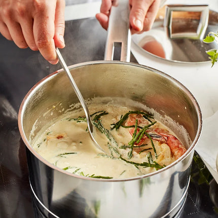 Demeyere John Pawson 7 Steelpan - dubbelwandige deksel