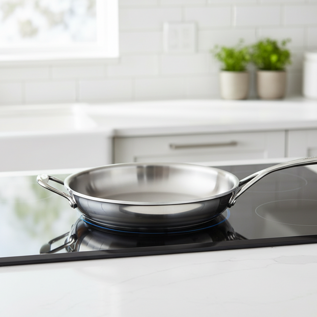 Demeyere RVS koekenpan profiline 