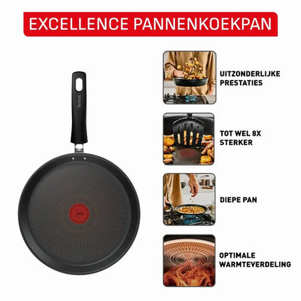 Tefal Excellence keramische Pannenkoekenpan