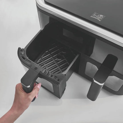 Fritel Airfryer Snacktastic 8480 DUO | 2x4.5L