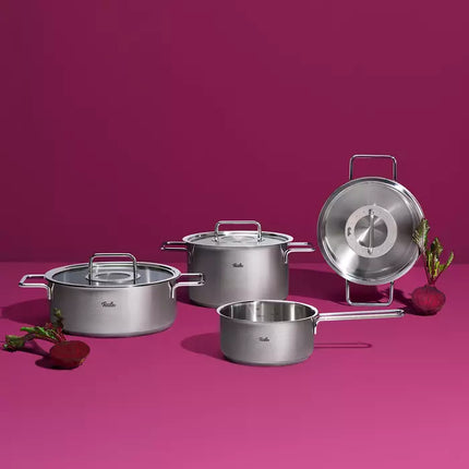 Fissler Pure Collection Pannenset 6-delig RVS sfeer