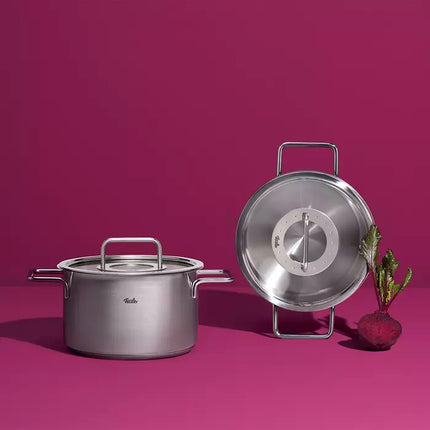 Fissler Pure Collection Pannenset 6-delig RVS sfeer