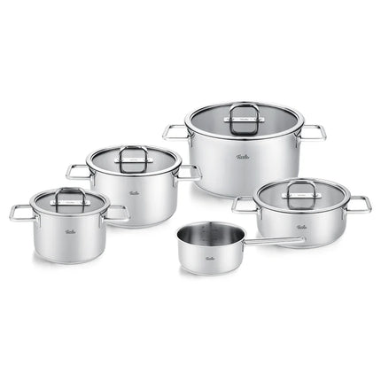 Fissler Viseo Pro Pannenset 5-delig met glasdeksels