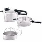 Fissler Vitavit Premium Snelkookpan set - 2.5L en 4.5L met Stoominzet