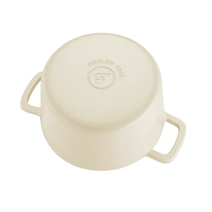 Fissler Moments braadpan Gietijzer - Ivory White 24cm