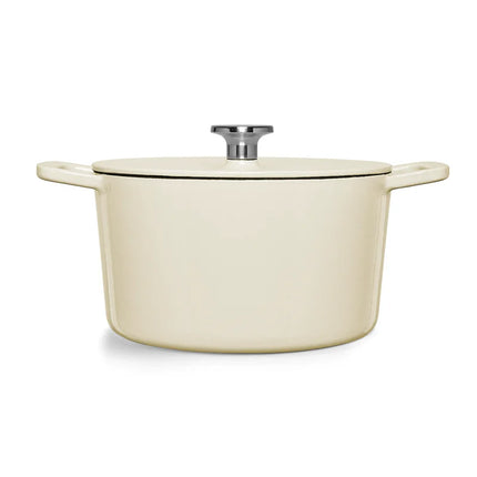 Fissler Moments braadpan Gietijzer - Ivory White 24cm