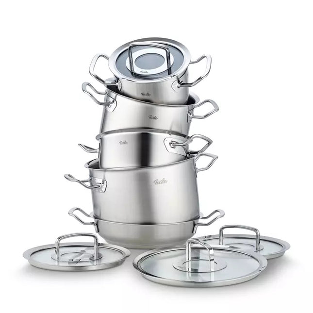 Fissler Original-Profi Collection Pannenset glasdeksel 5-delig