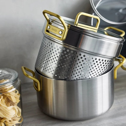 Greenpan Tucci pannenset 3-ply 11 delig - RVS