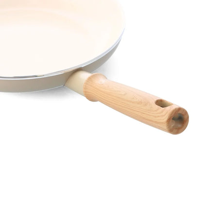 GreenChef Nordics Koekenpan Antiaanbak Crème  steel