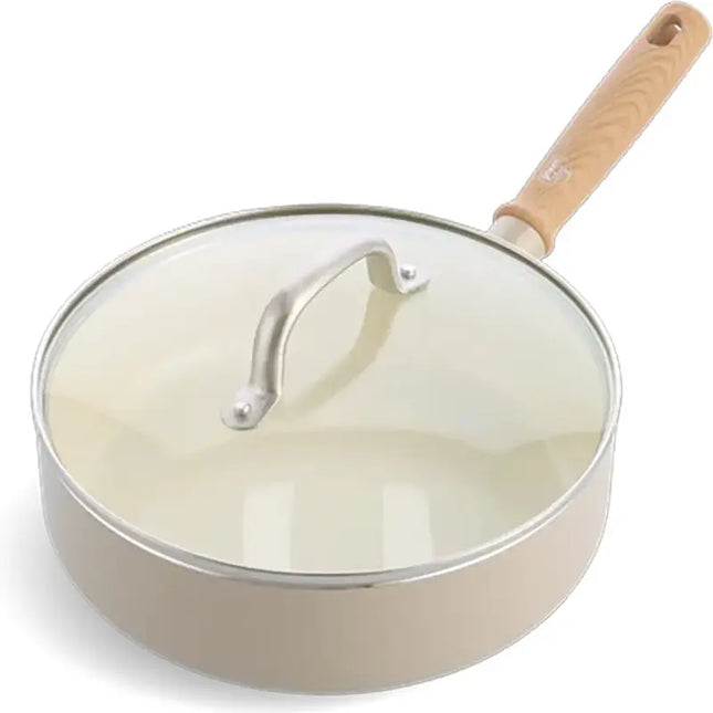 GreenChef Nordics Crème Hapjespan met deksel 24 cm