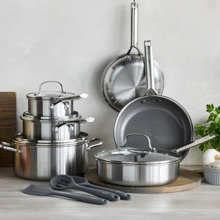 GreenPan Apex Hapjespan 24cm- Triply RVS