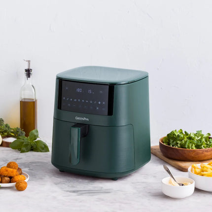GreenPan Bistro XL Airfryer 7,2L - PFAS-vrij Pine Green