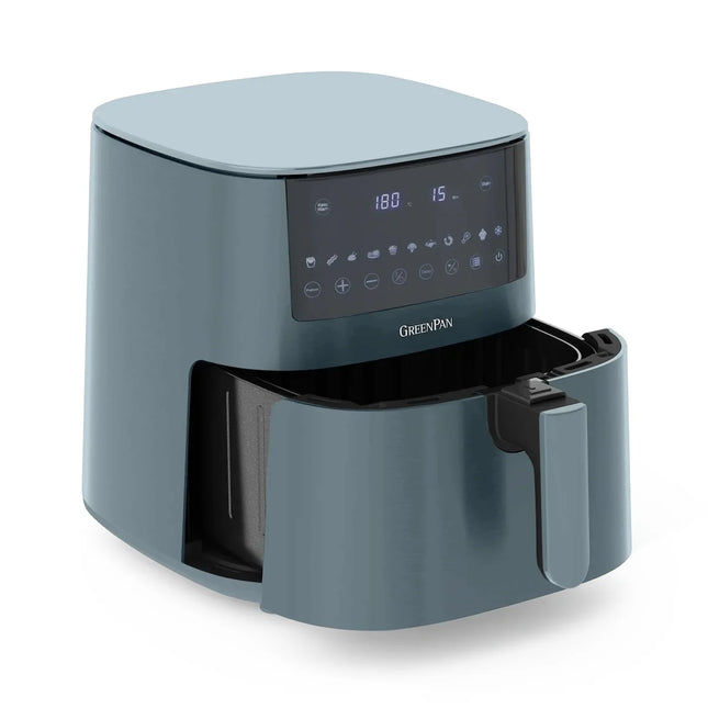GreenPan Bistro XL Airfryer 7,2L - PFAS-vrij Smokey Blue