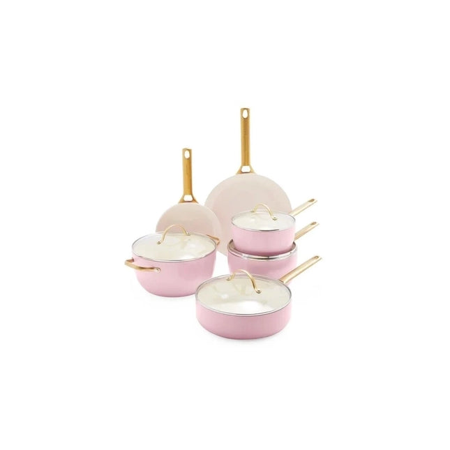 GreenPan Padova Pannenset 10 delig Blush Pink